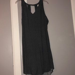 Black and white old navy dress